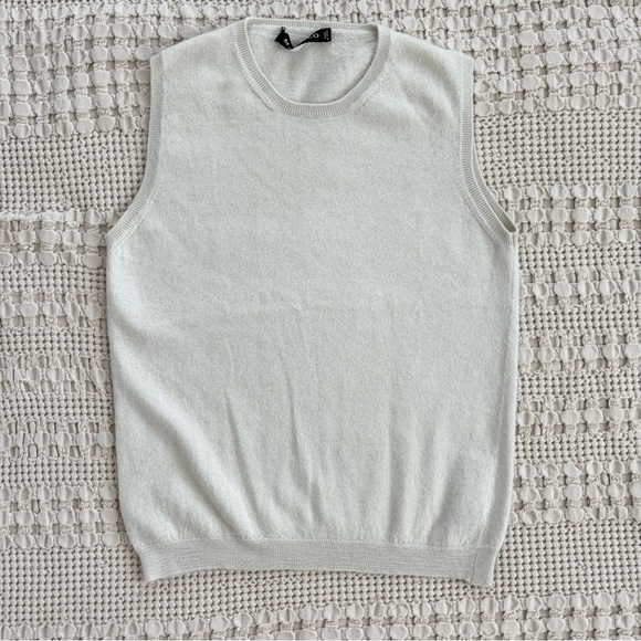 Manrico tan 100% cashmere Made in Italy cardigan sweater set size EU 40 (US 4) - Picture 2 of 16